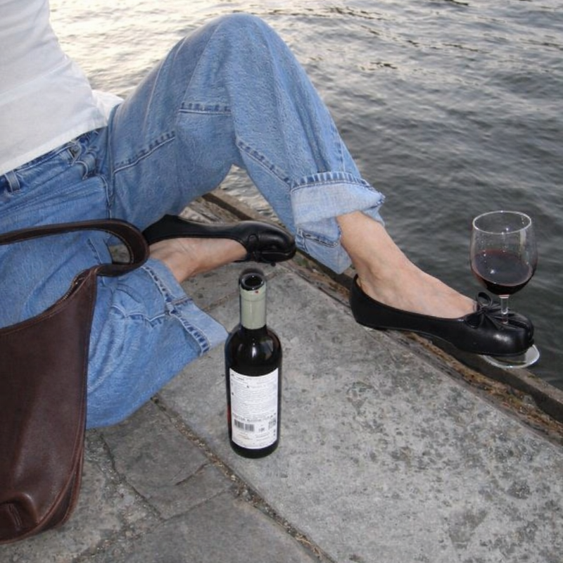 Élain Split-Toe Flats